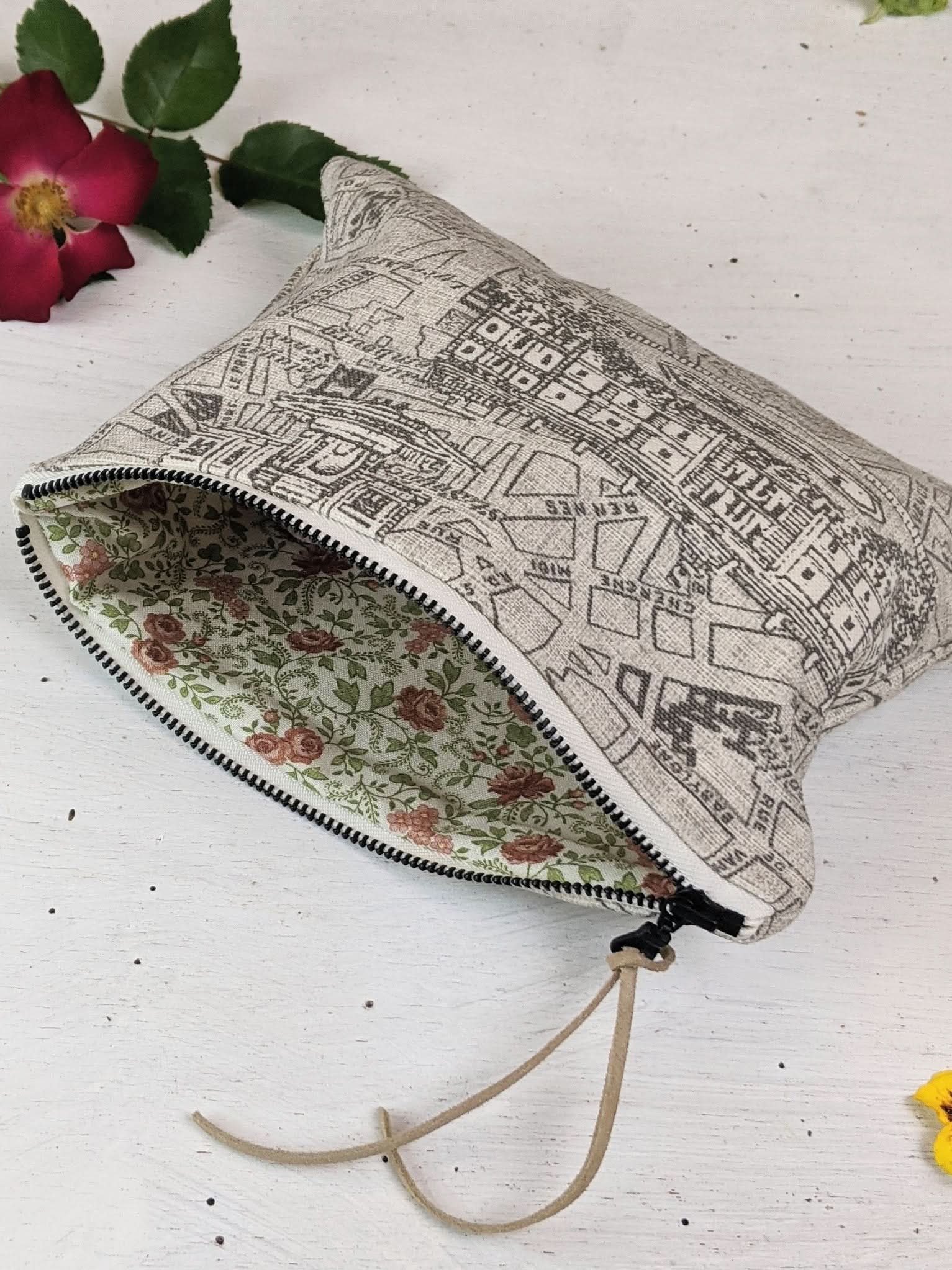 Ash &amp; Rose purse Paris Map Purse