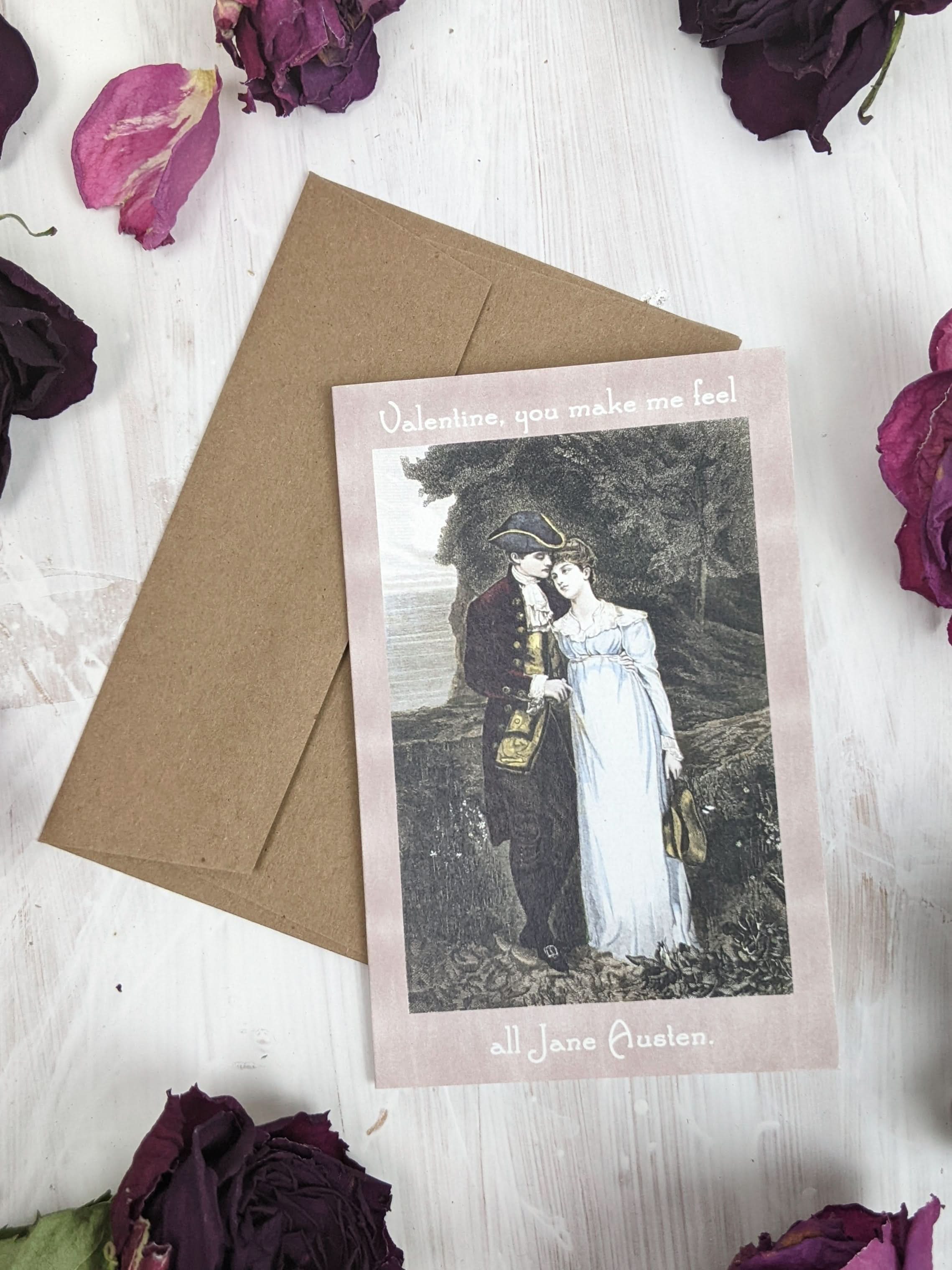 Ash &amp; Rose Greeting &amp; Note Cards All Jane Austen Valentine&