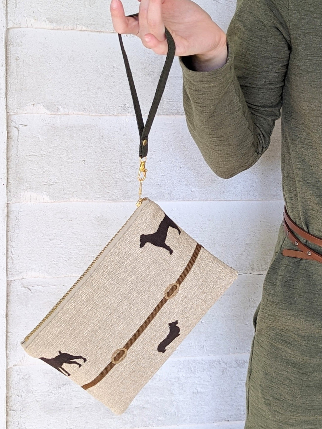 Dog Walk Wristlet Purse - My American Goods