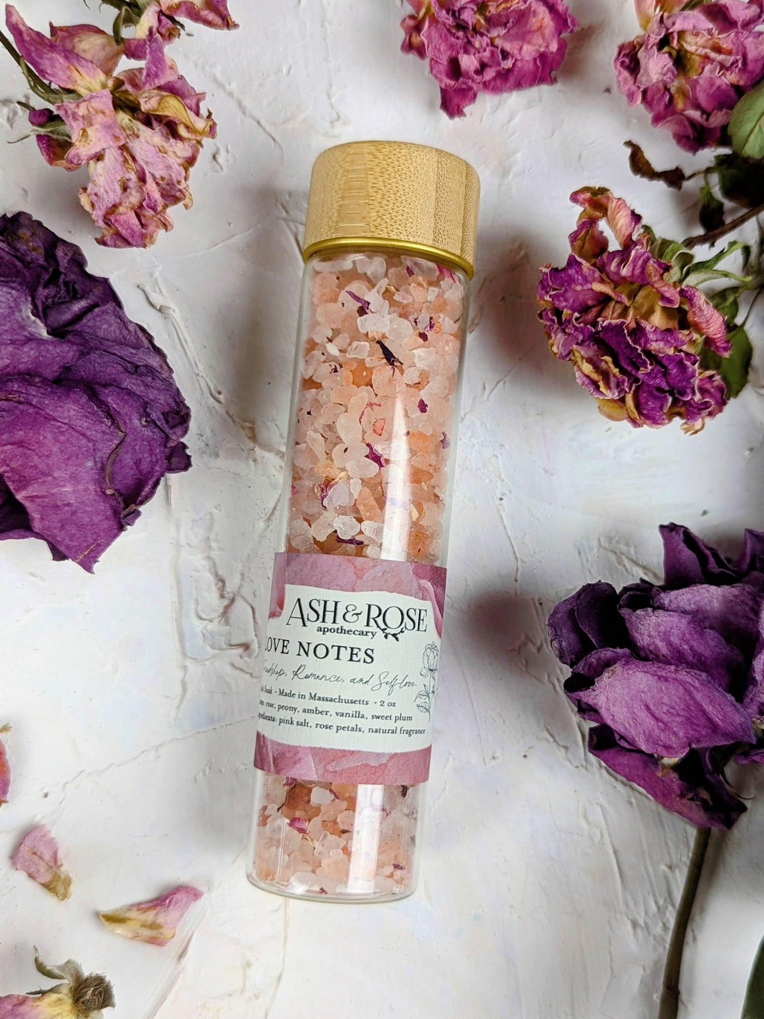LOVE NOTES Bath Soak Vial - My American Goods