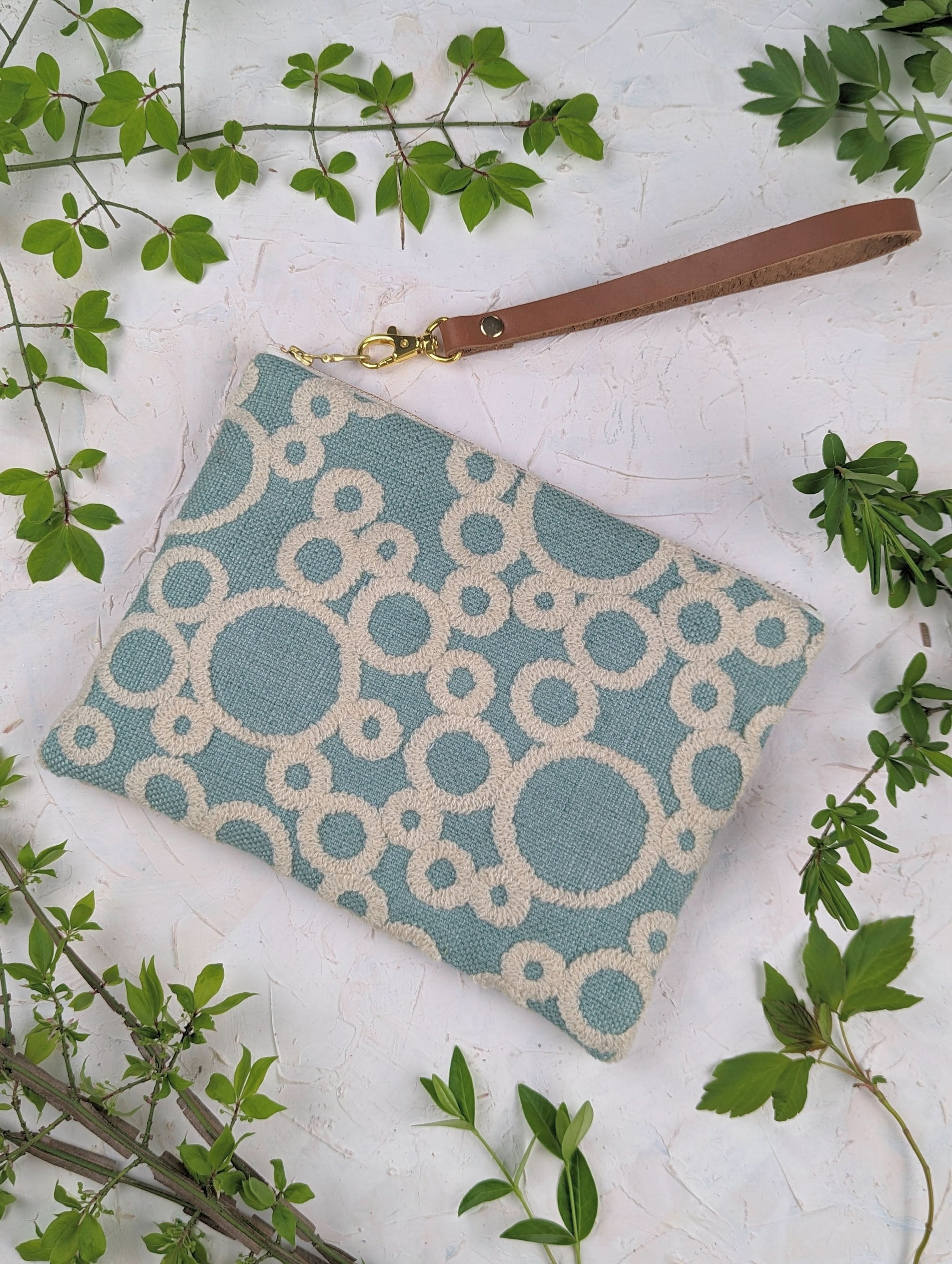 Ash &amp; Rose Circle Game Wristlet Purse