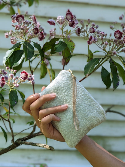 Arianell Mini Metallic Clutch - My American Goods