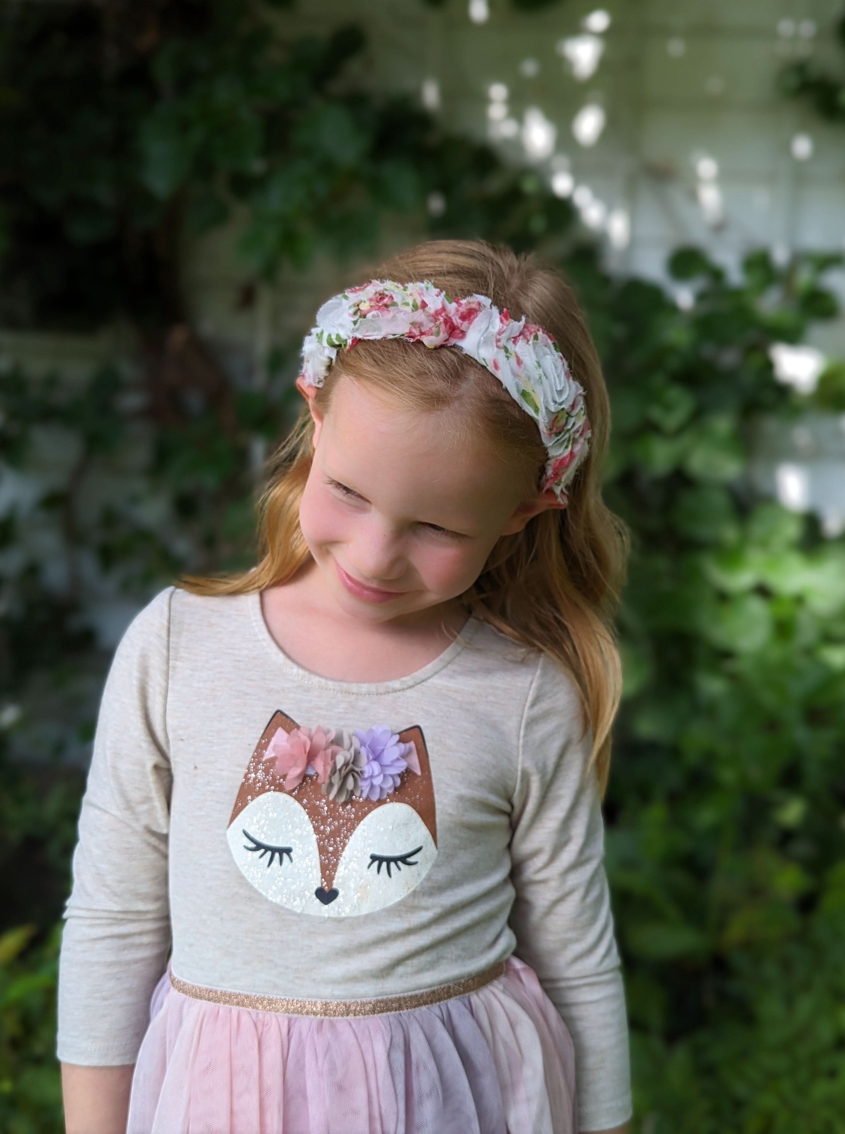 Ash &amp; Rose Headbands Flower Girl Rose Confection Child Headband