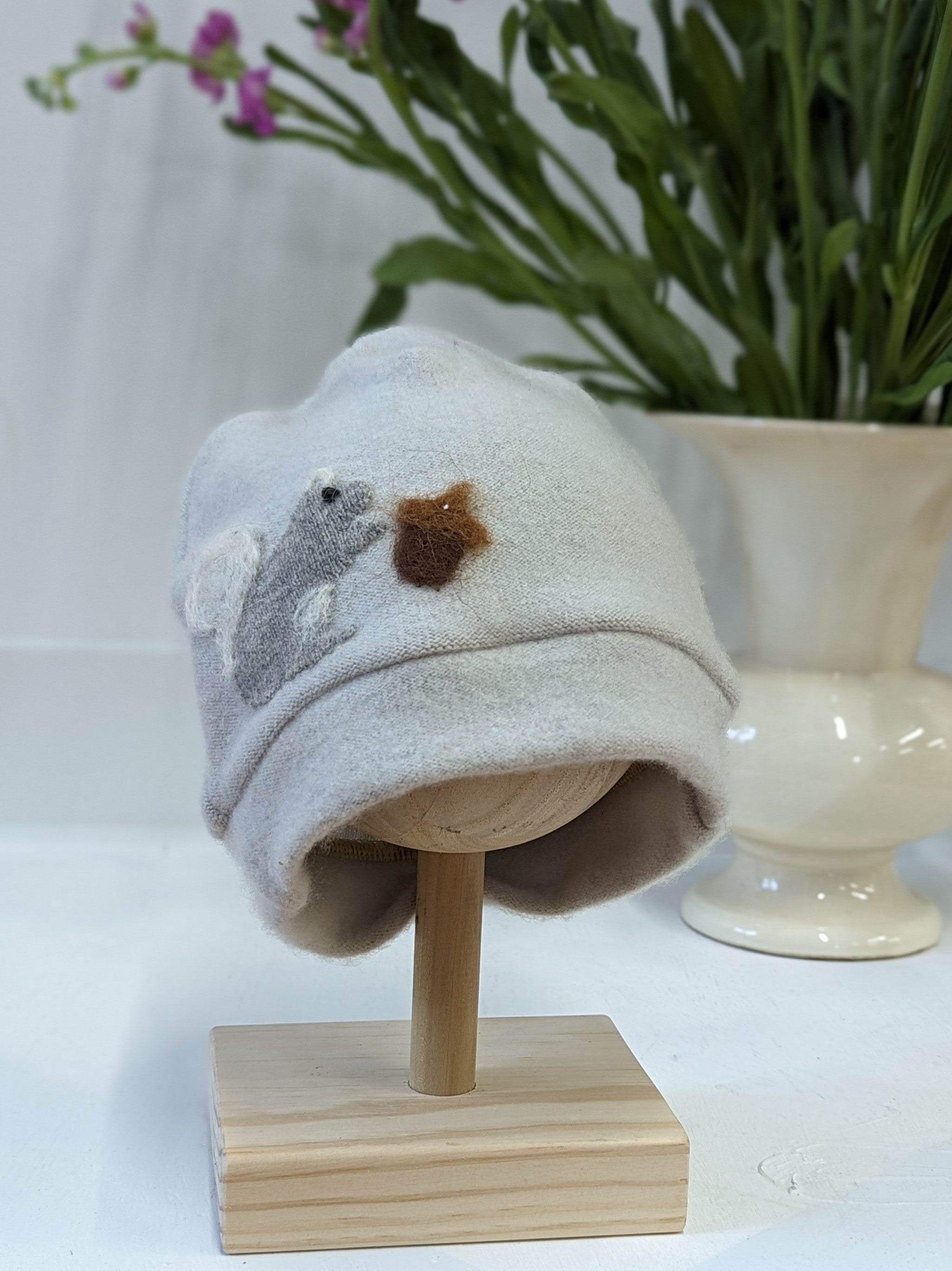 Squirrel Cashmere Hat - Child - My American Goods