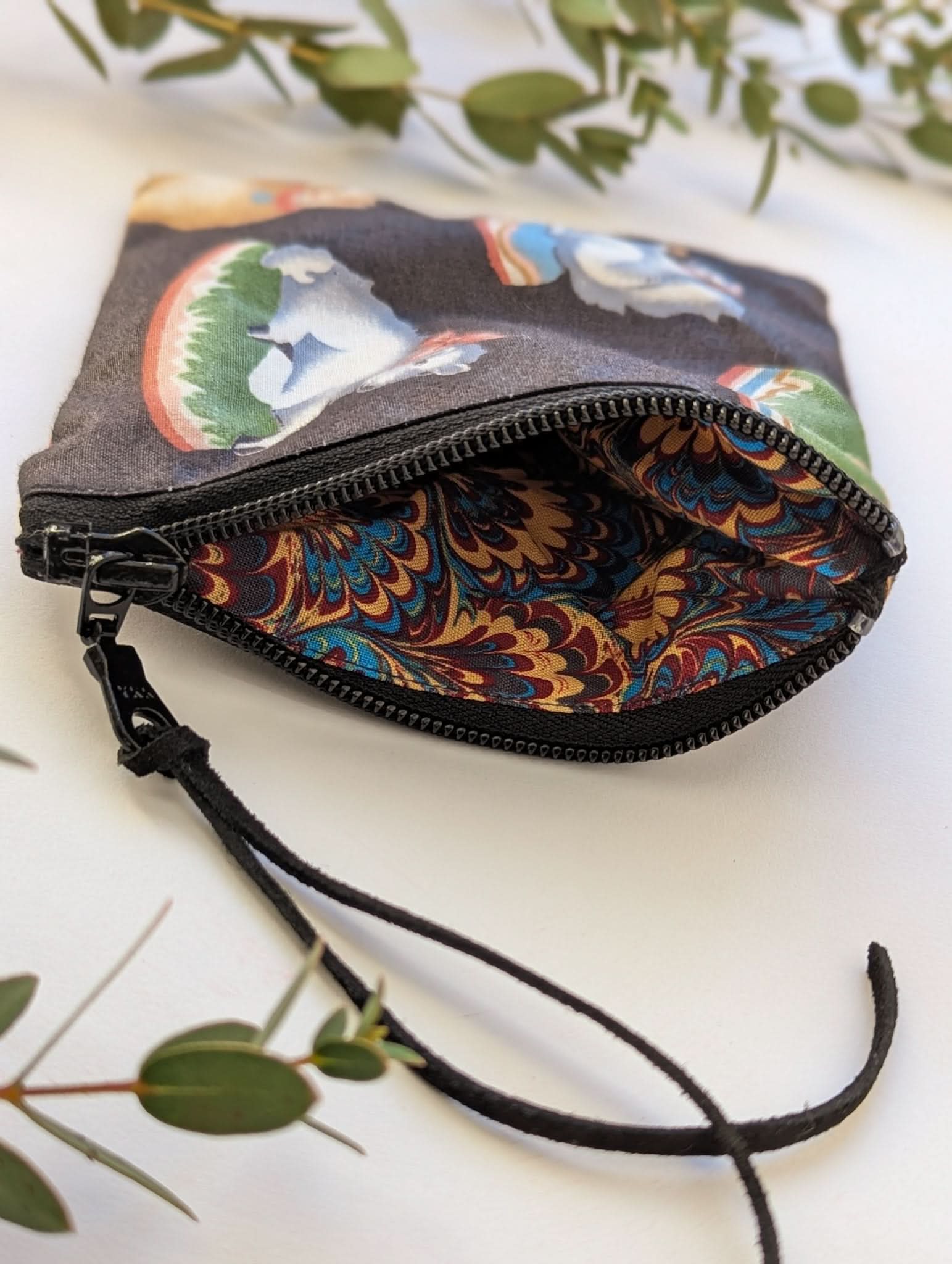 Ash &amp; Rose Cirque du Forêt Square Pouch