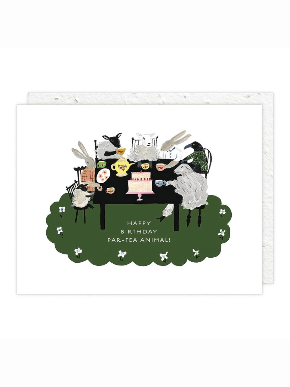 Ash &amp; Rose Greeting &amp; Note Cards Par-Tea - Seeded Birthday Card