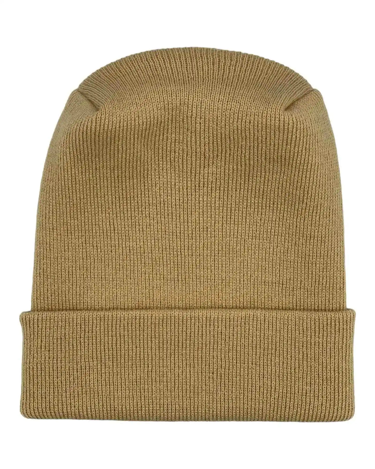 Patented H Stitch Cuffed Beanie, Dune Beige