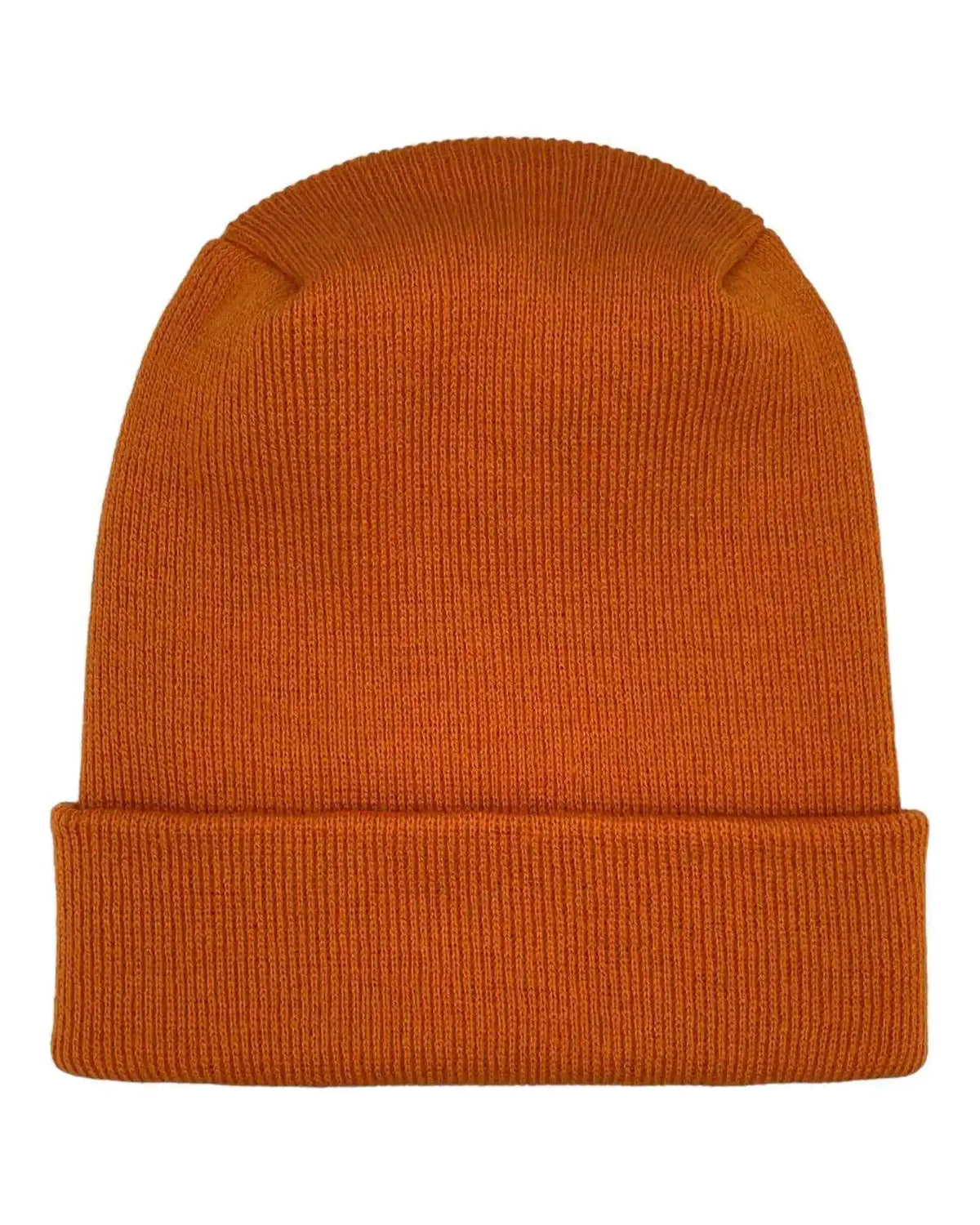 Patented H Stitch Cuffed Beanie, Tiger Orange