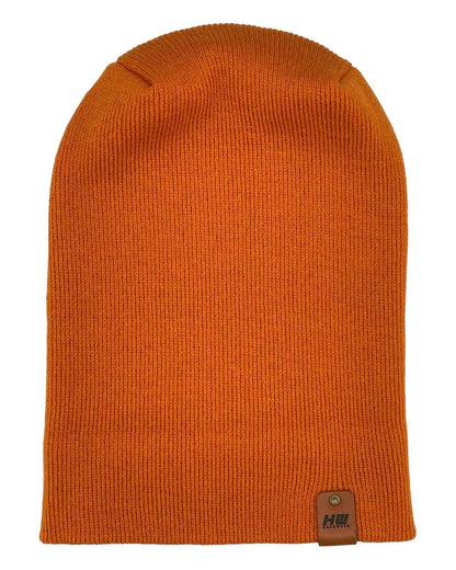 Patented H Stitch Cuffed Beanie, Tiger Orange