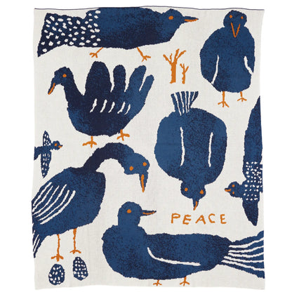Peace Throw Blanket