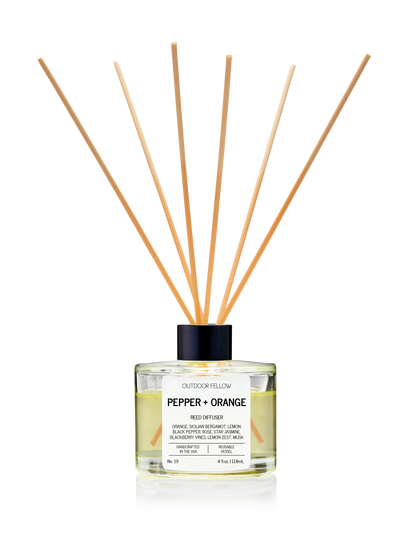 Pepper and Orange Reed Diffuser - My American Goods