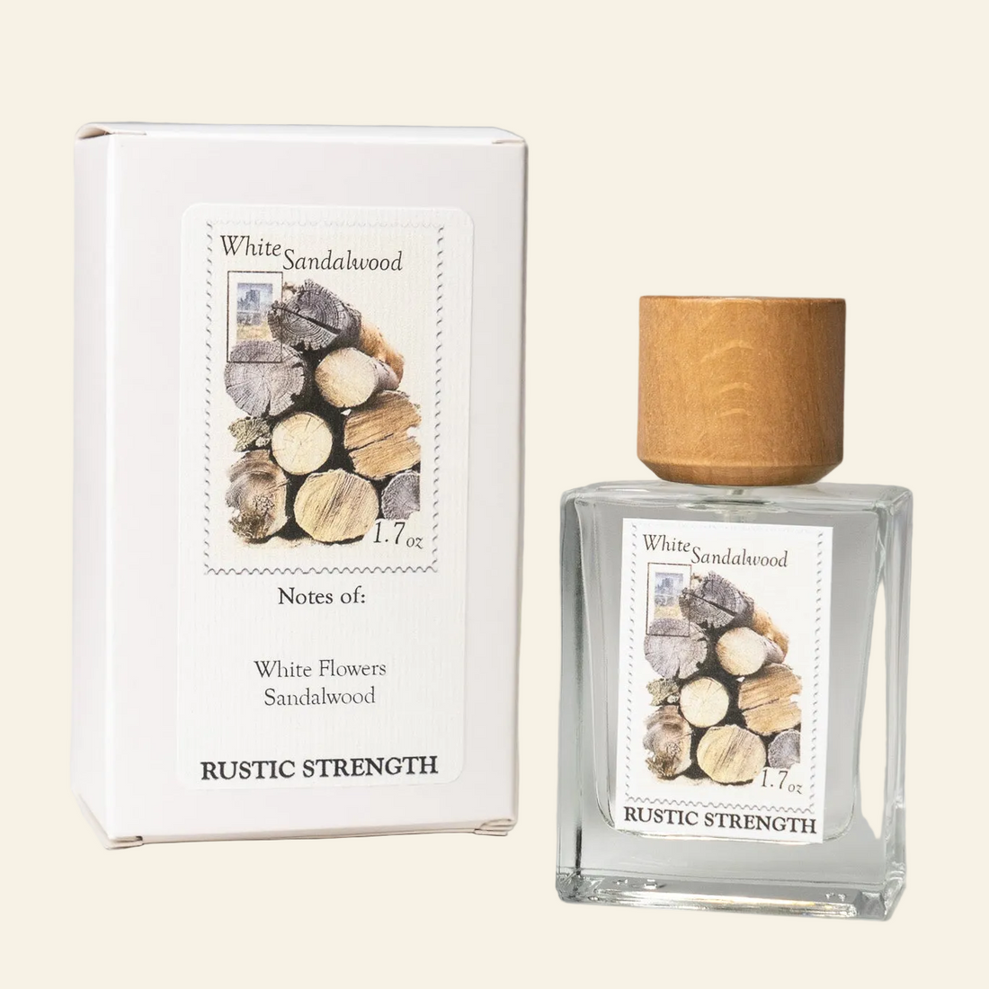 Perfume bottle and packaging with &