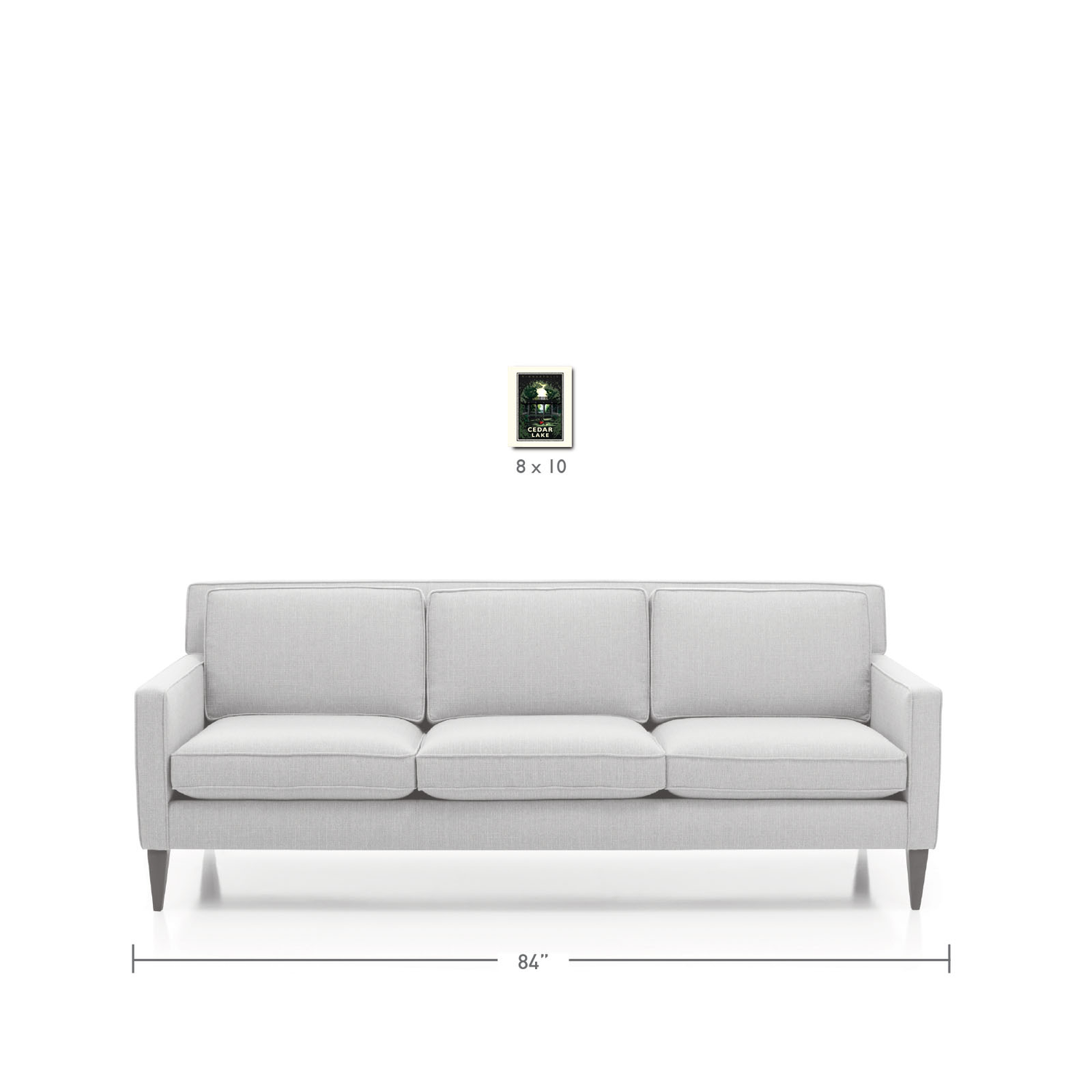 Landmark MN | Cedar Lake Minneapolis Art Print - My American Goods