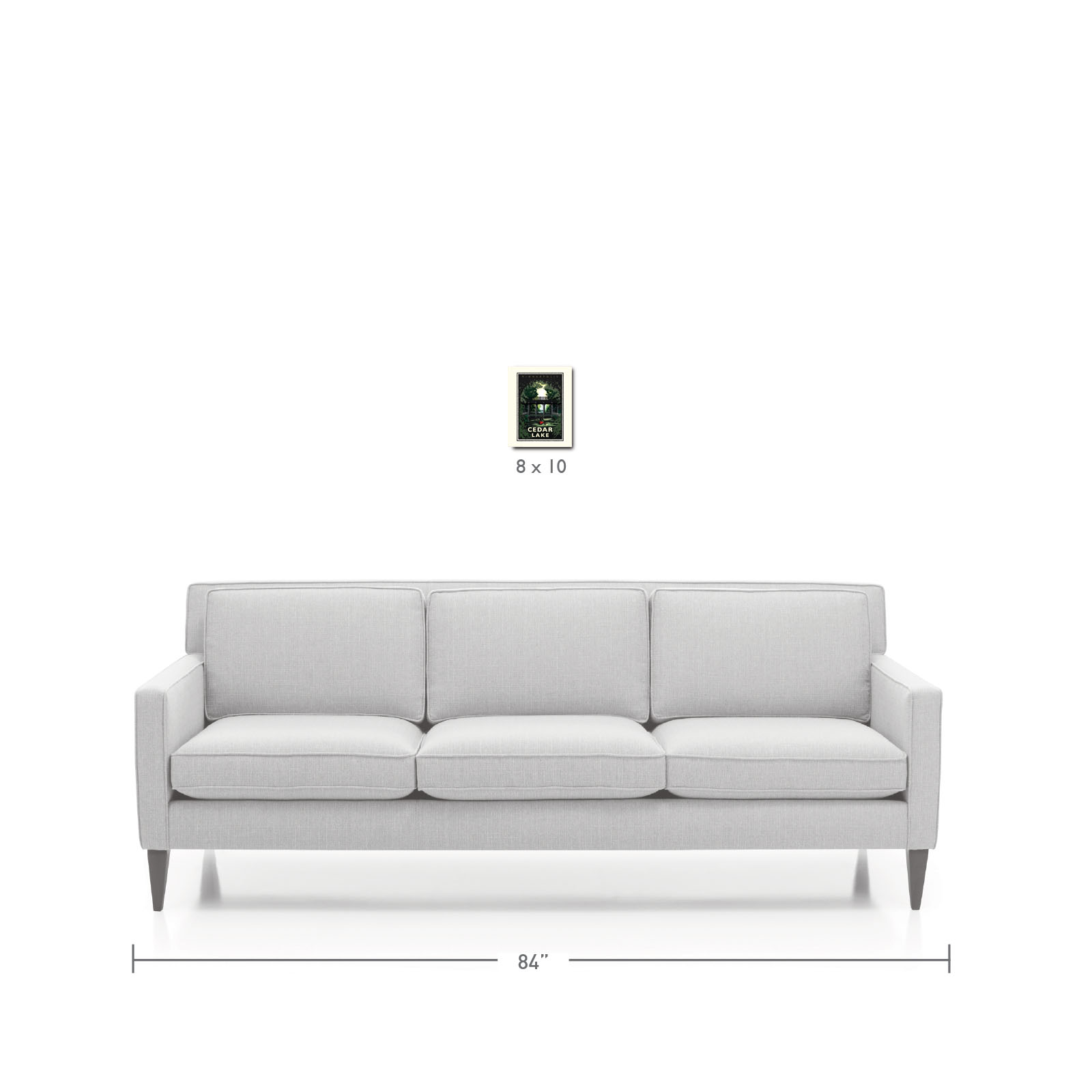 Landmark MN | Cedar Lake Minneapolis Art Print - My American Goods
