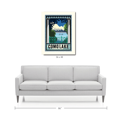 Landmark MN | Como Lake St Paul Art Print - My American Goods