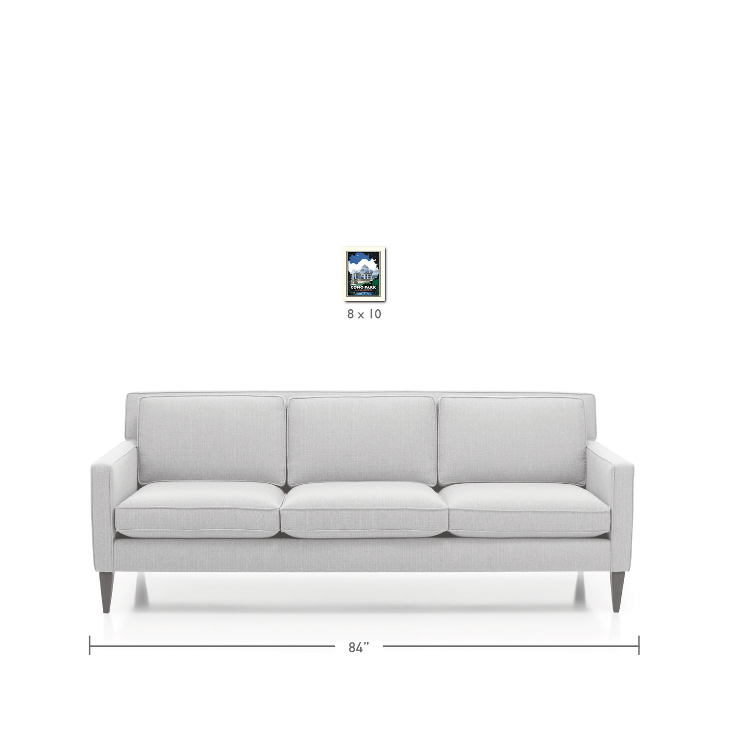 Landmark MN | Como Park Conservatory St Paul Art Print - My American Goods