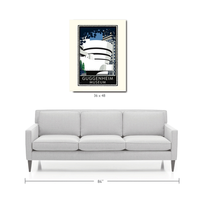Landmark NY | Guggenheim Museum NYC Art Print