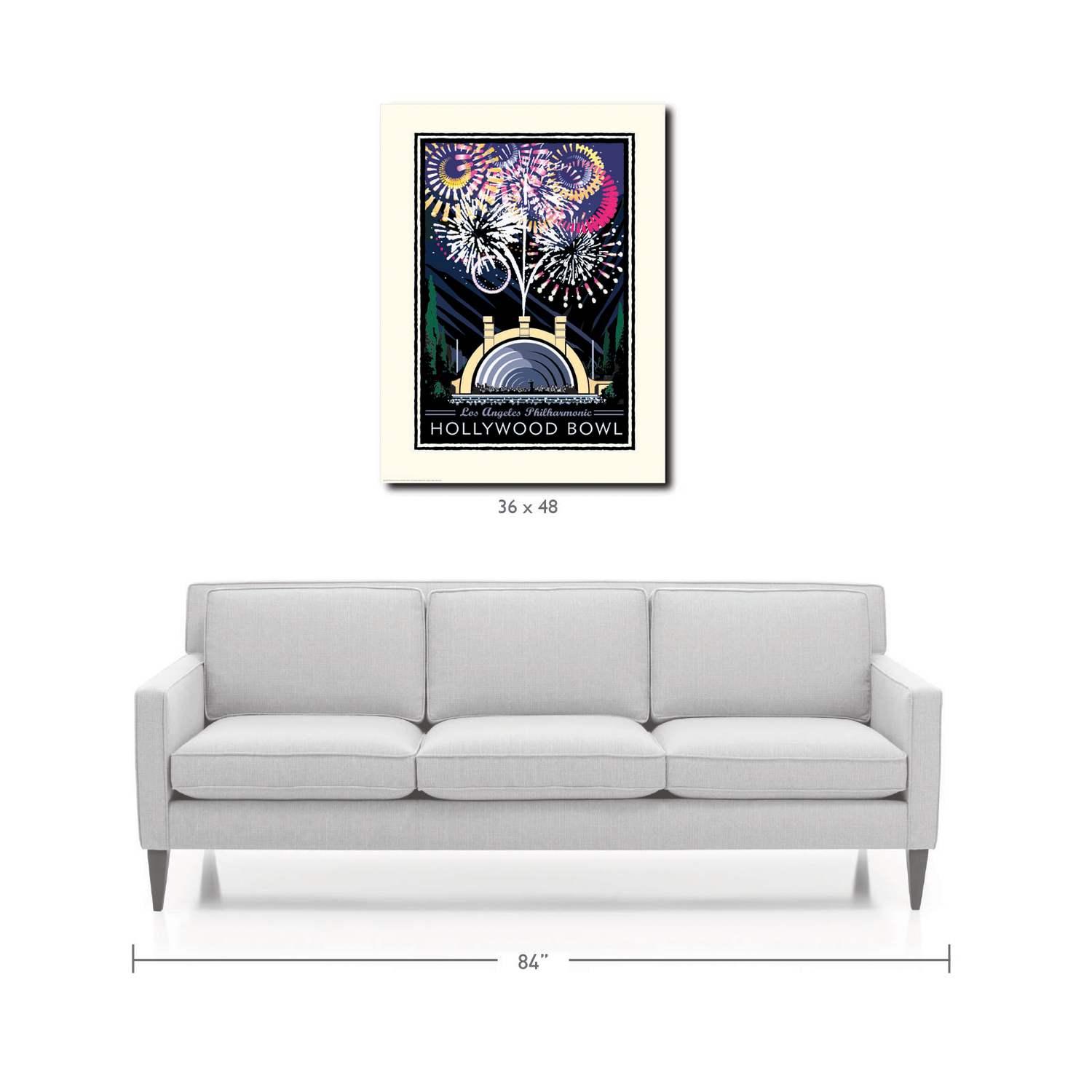 Landmark CA | Hollywood Bowl Fireworks - My American Goods