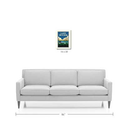 Landmark MN | Lake Irving Bemidji Art Print - My American Goods