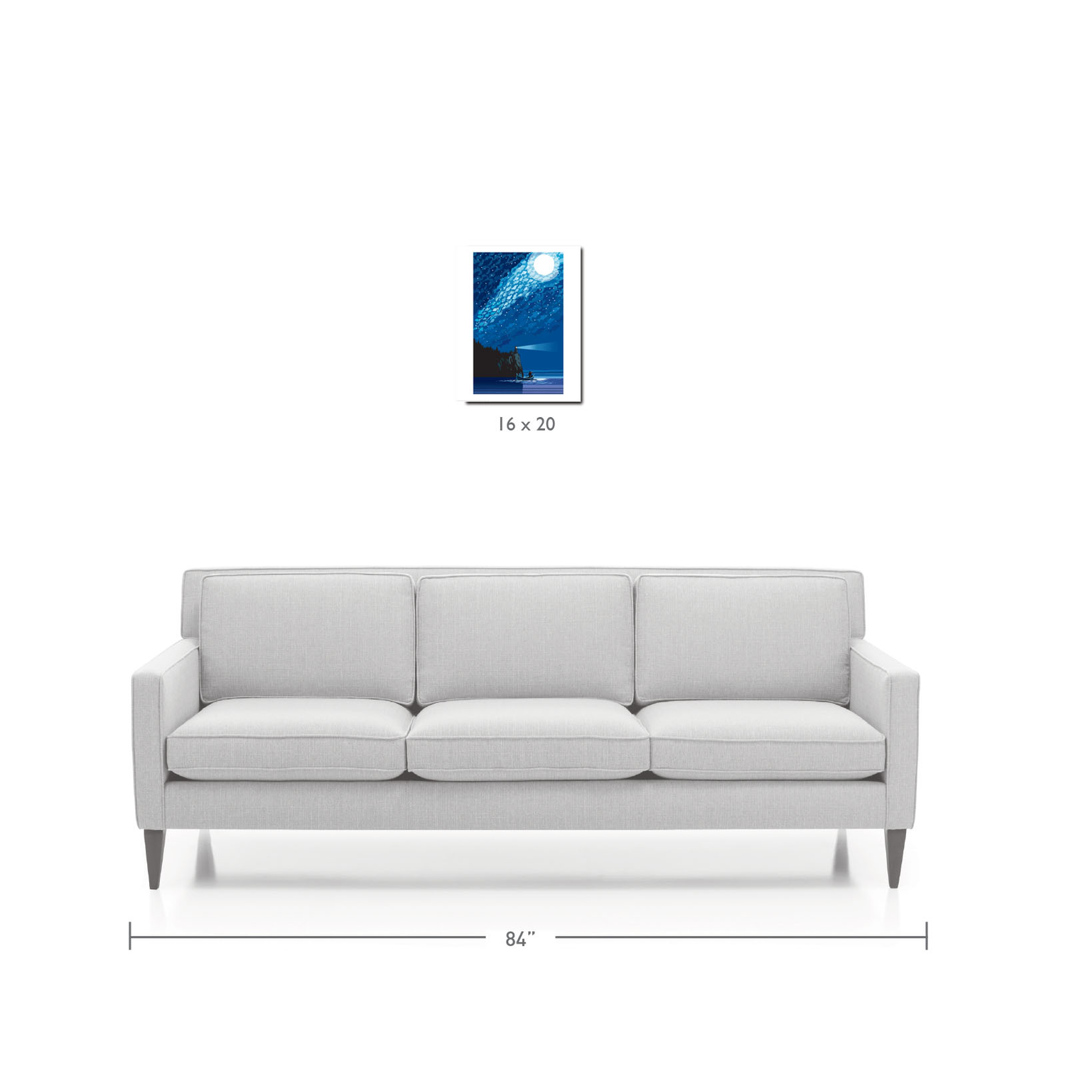 Landmark MN | Lake Superior Starry Night Art Print - My American Goods