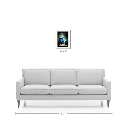 Landmark MN | Lake Superior Woods Art Print