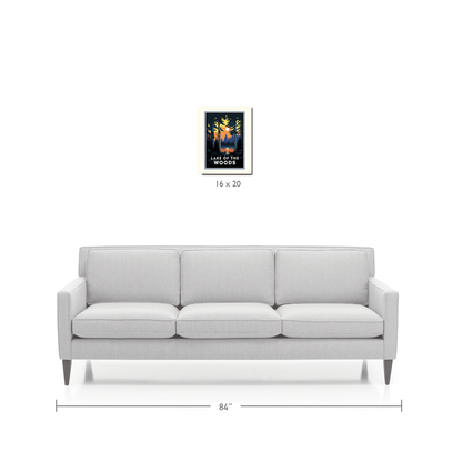 Landmark MN | Lake of the Woods Art Print - My American Goods