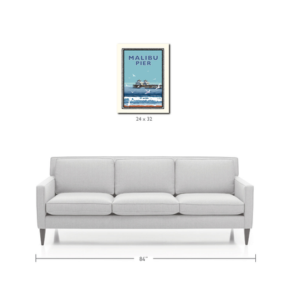 Landmark CA | Malibu Pier Day - My American Goods