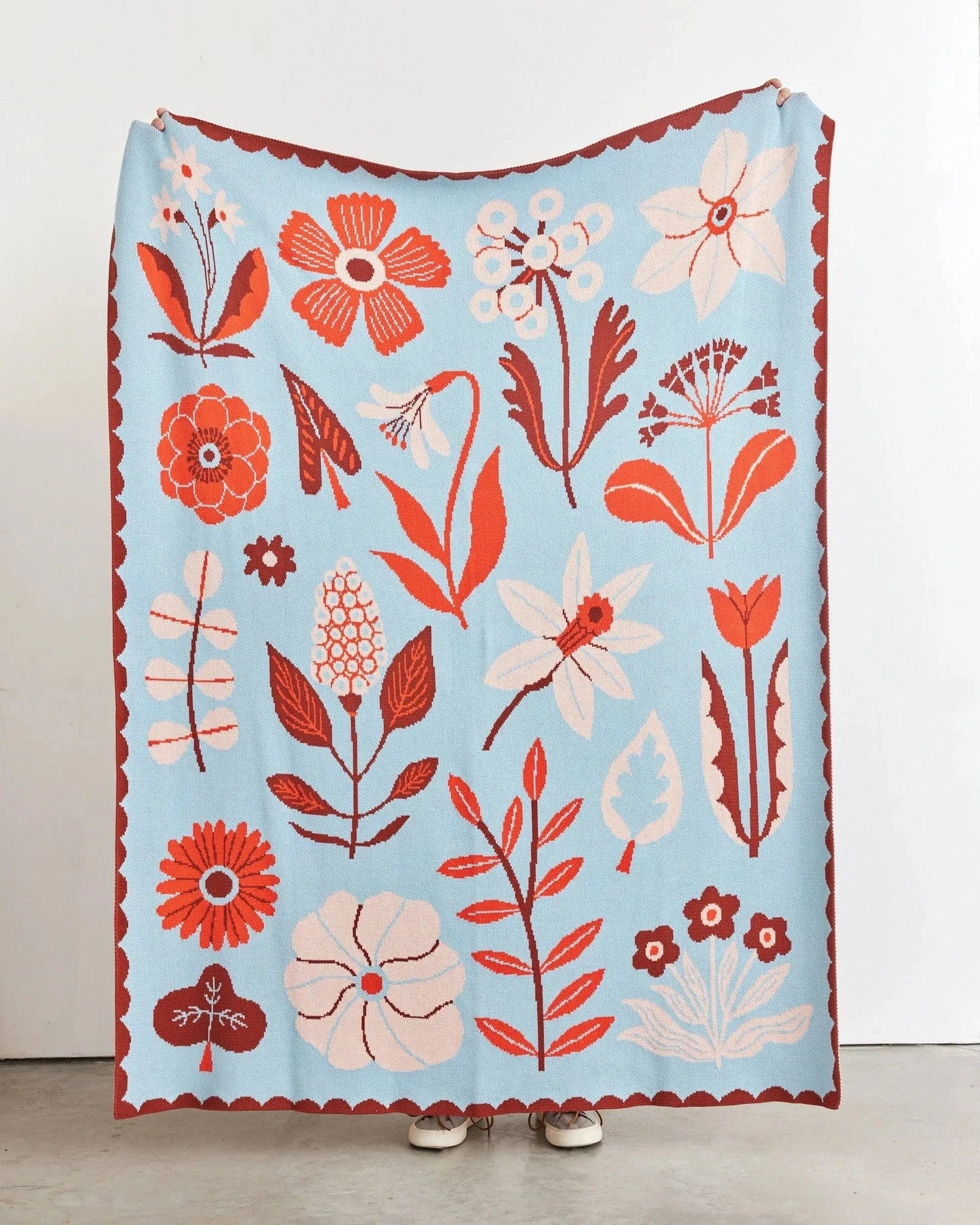 Petals Throw Blanket