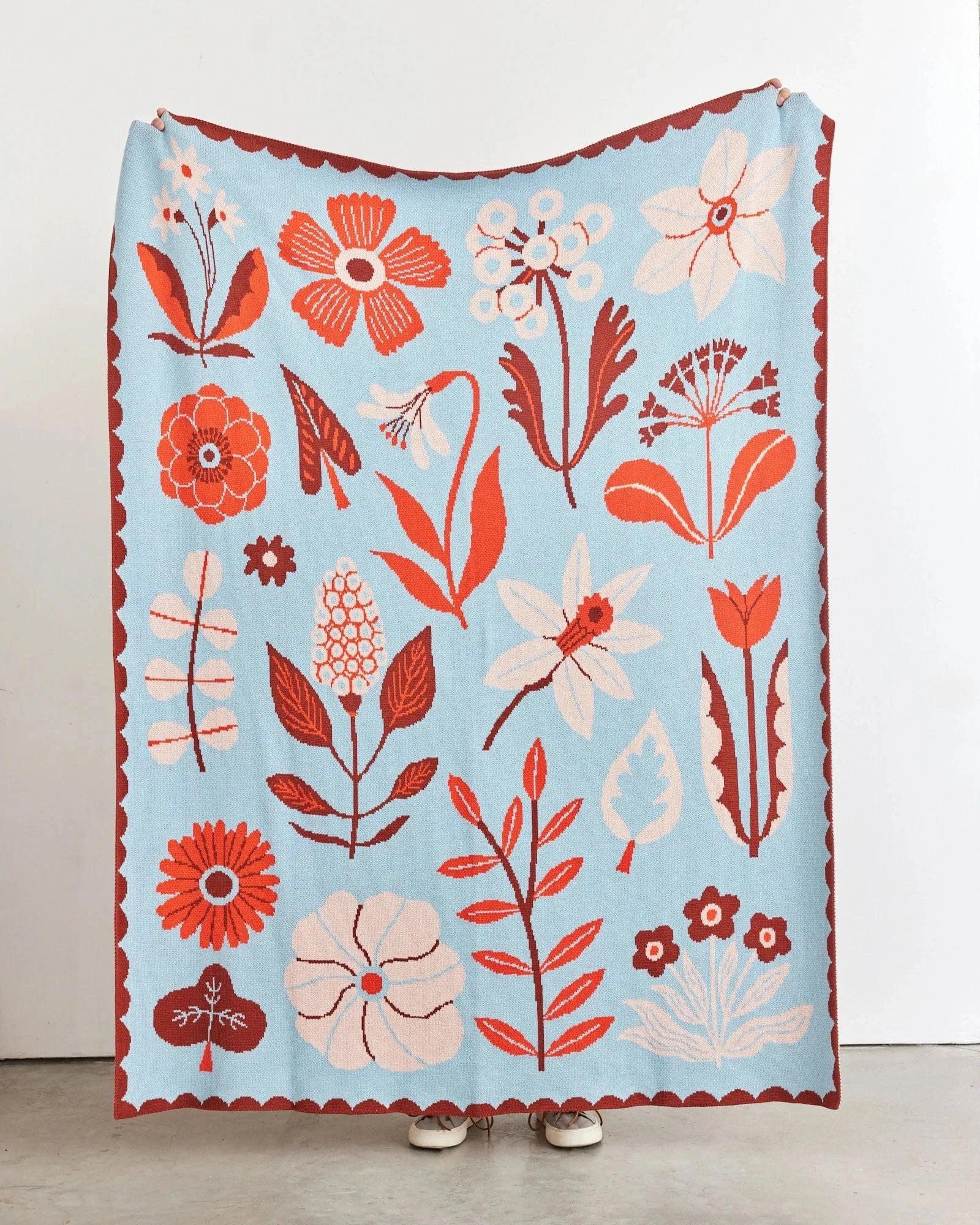 Petals Throw Blanket