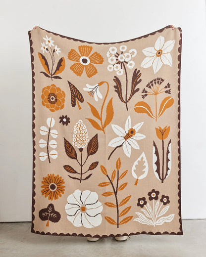 Petals Throw Blanket