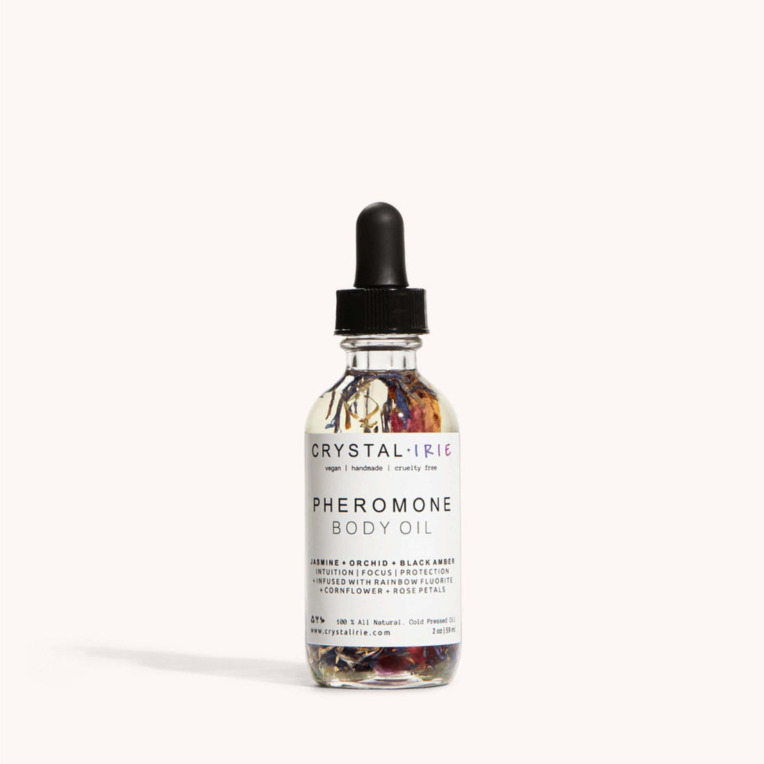 Crystal Irie Body Oil 2oz- Try me Size Pheromone Body Oil