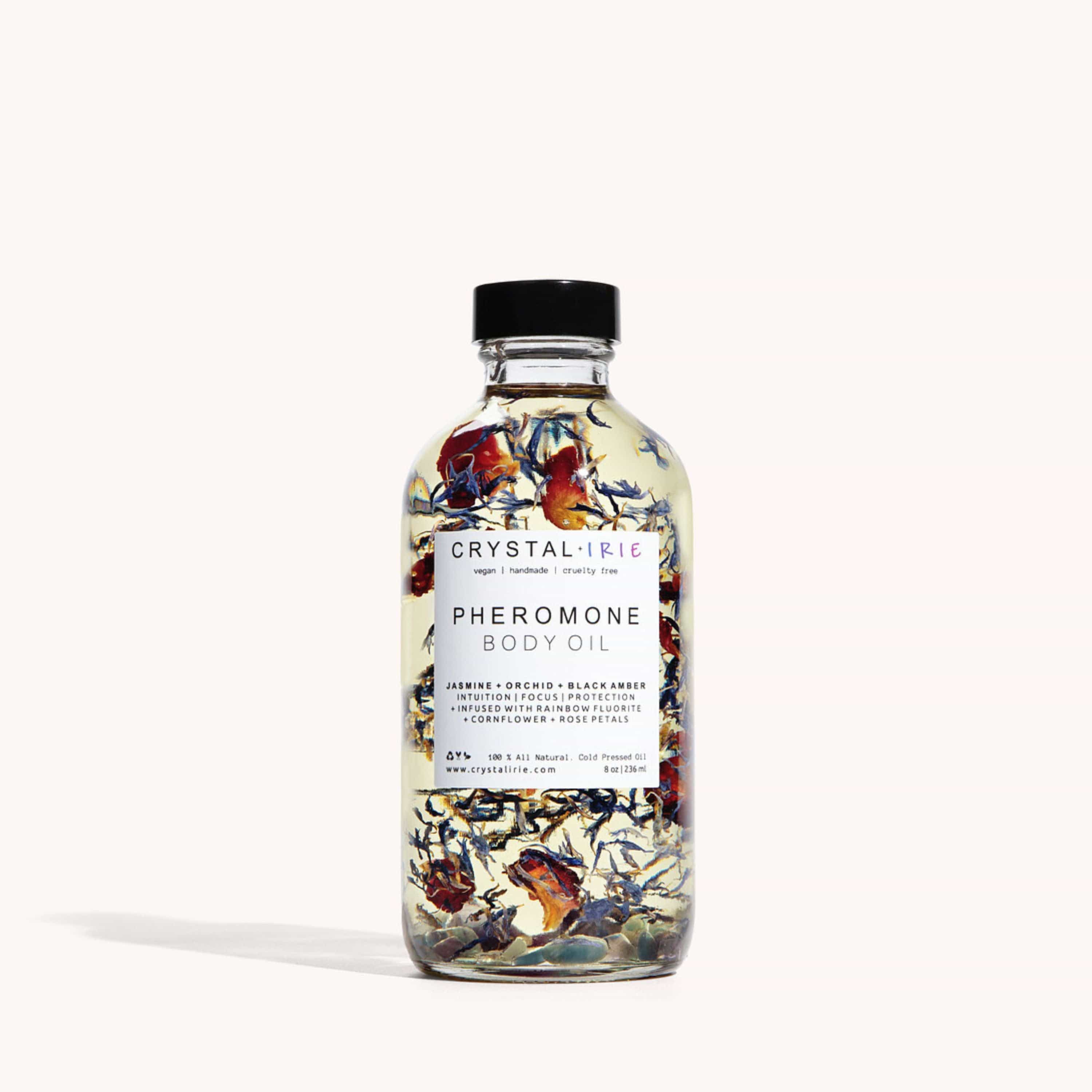 Crystal Irie Body Oil 8oz- Best Value Pheromone Body Oil