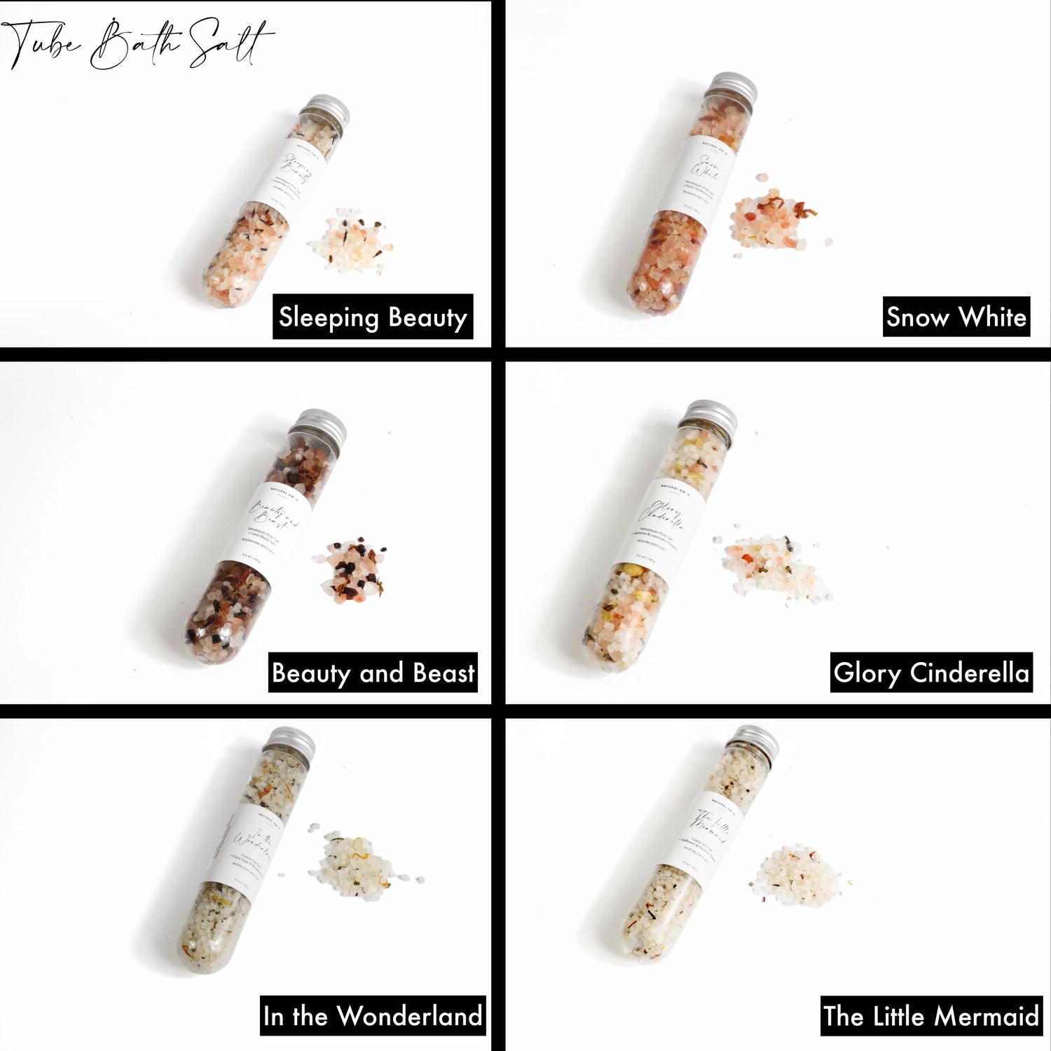 Fairy Tale Tube Bath Salt Gift Set - My American Goods