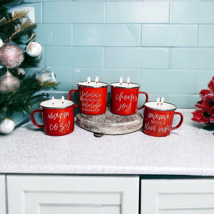 16oz Holiday Candle Mug - My American Goods