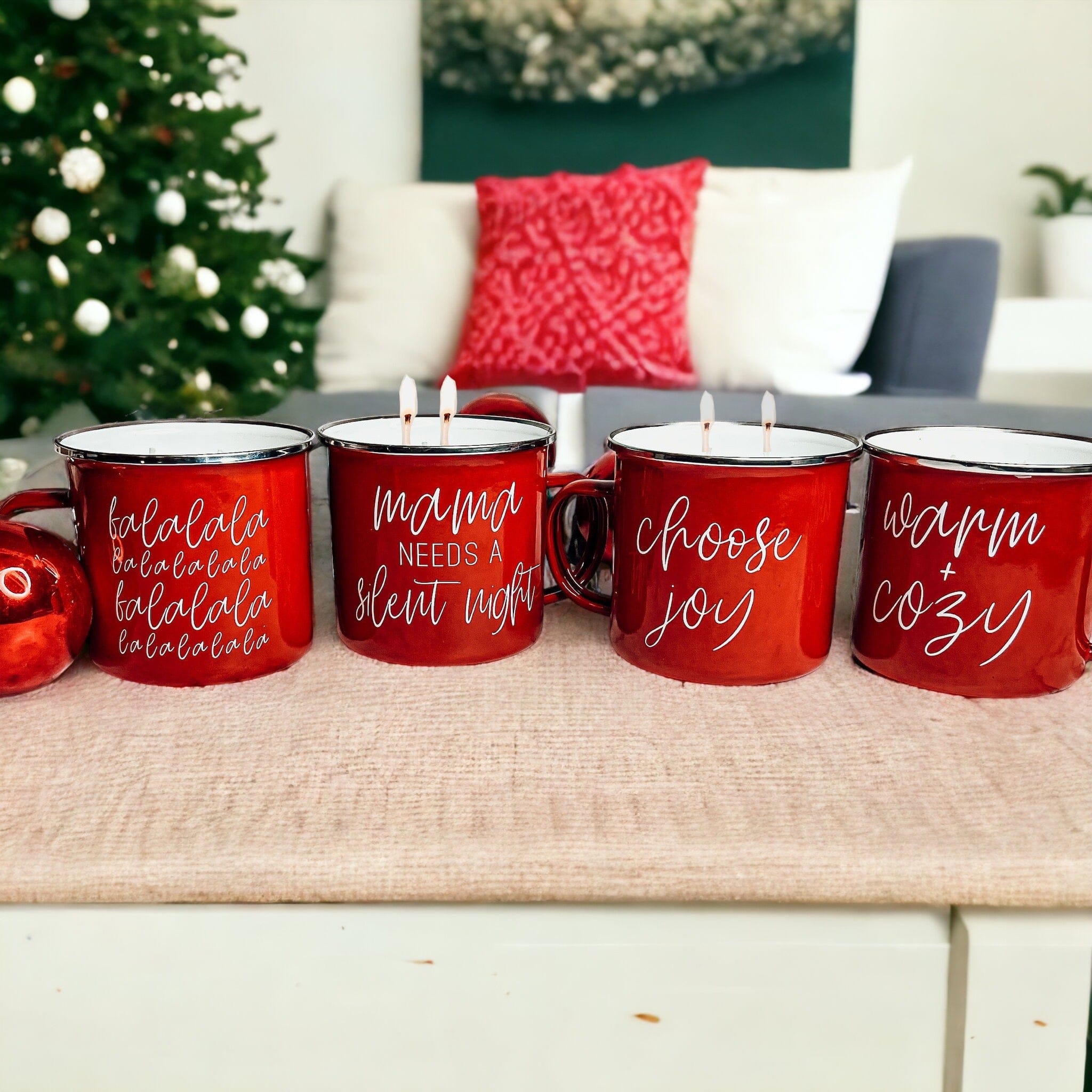 Gia Roma Home Fragrance 16oz Holiday Candle Mug