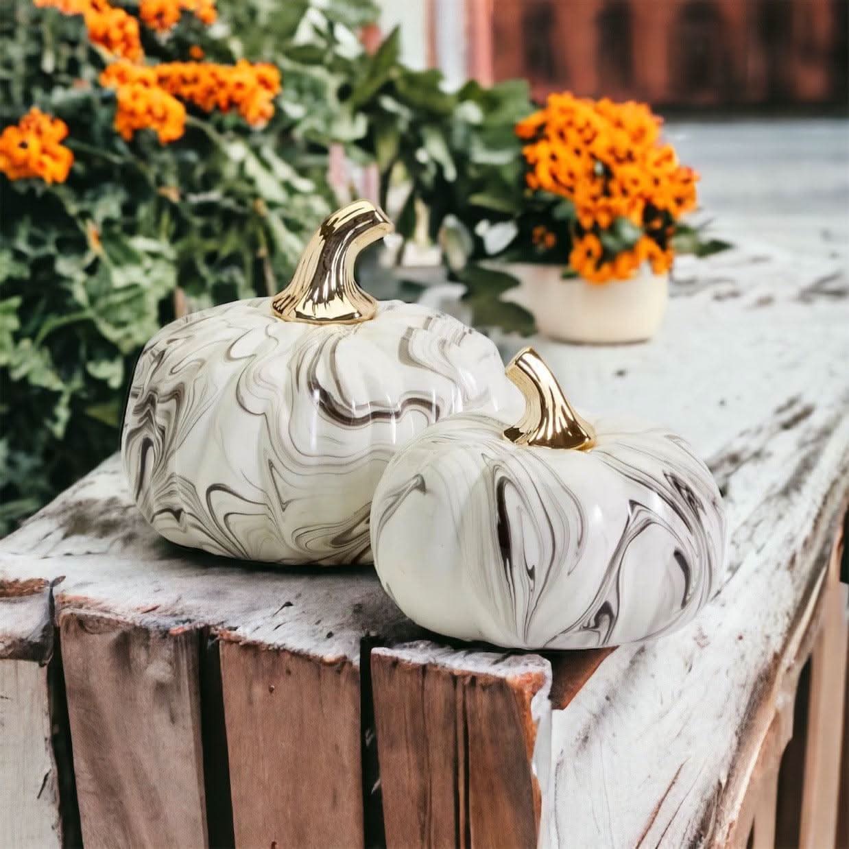 Gia Roma Pumpkin Pumpkins Decorative Ceramic