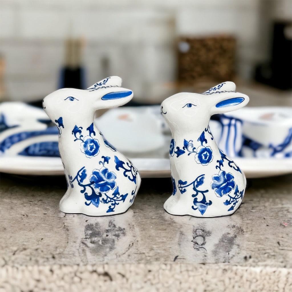 Gia Roma Kitchen Acessories Blue Bunny Shakers