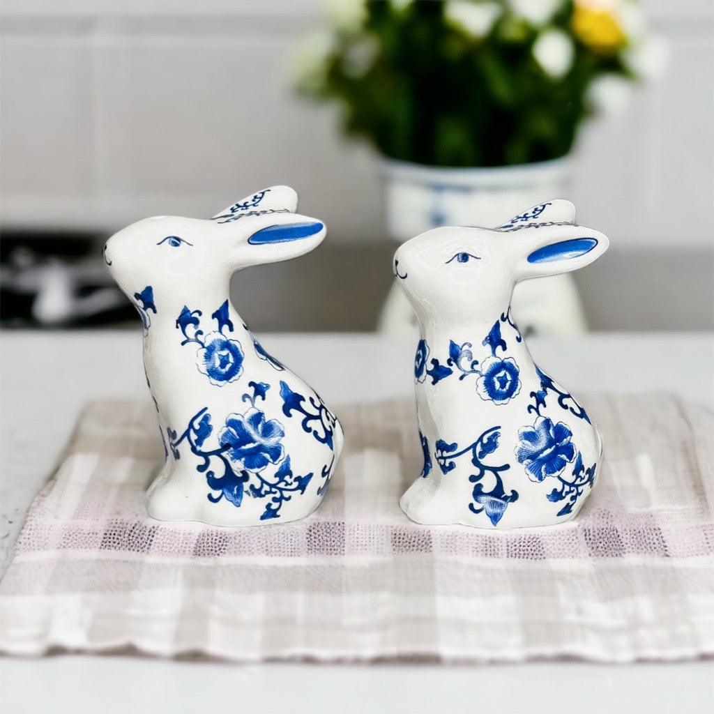 Gia Roma Kitchen Acessories Blue Bunny Shakers