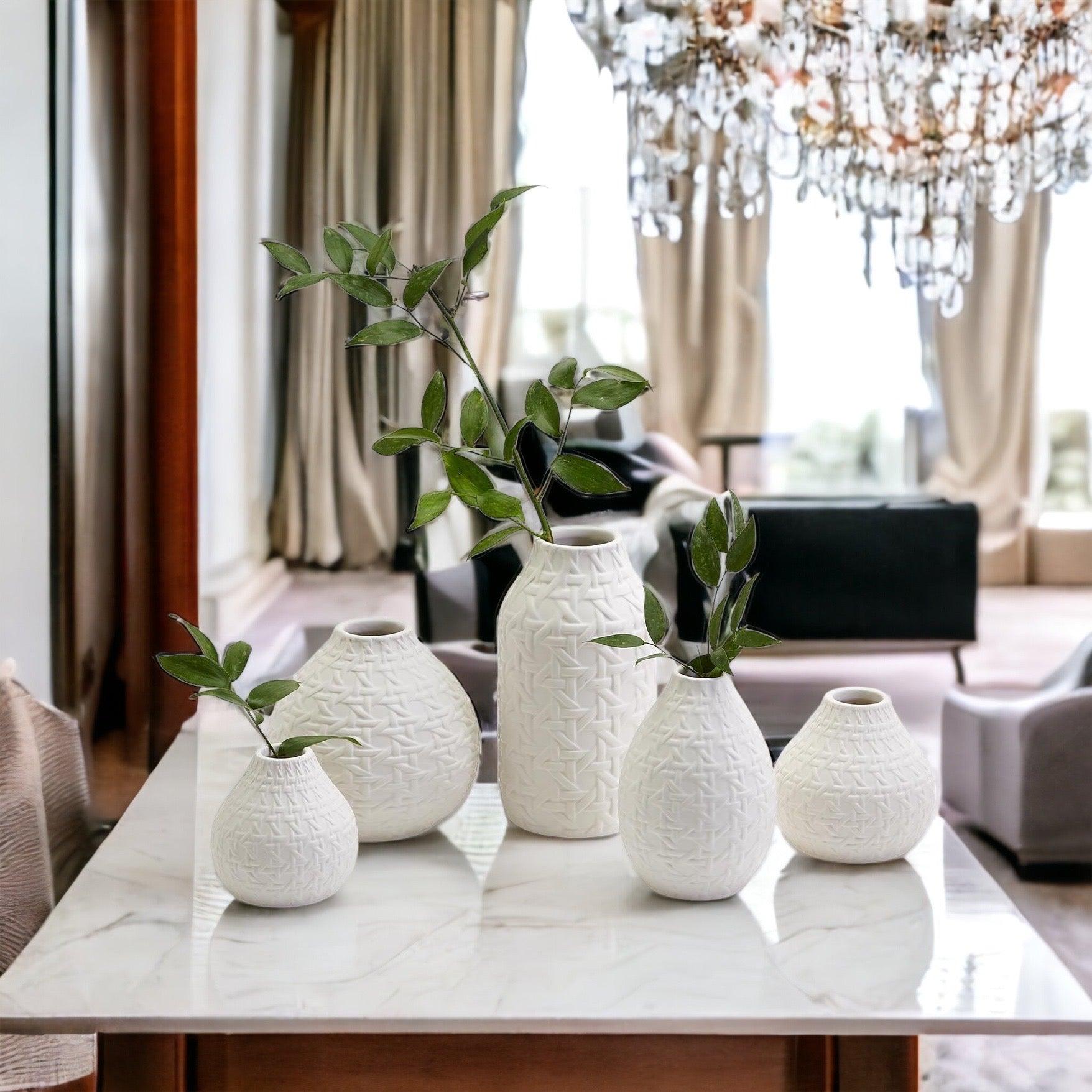 Gia Roma Vase Full Set of 5 Madison Web Vases