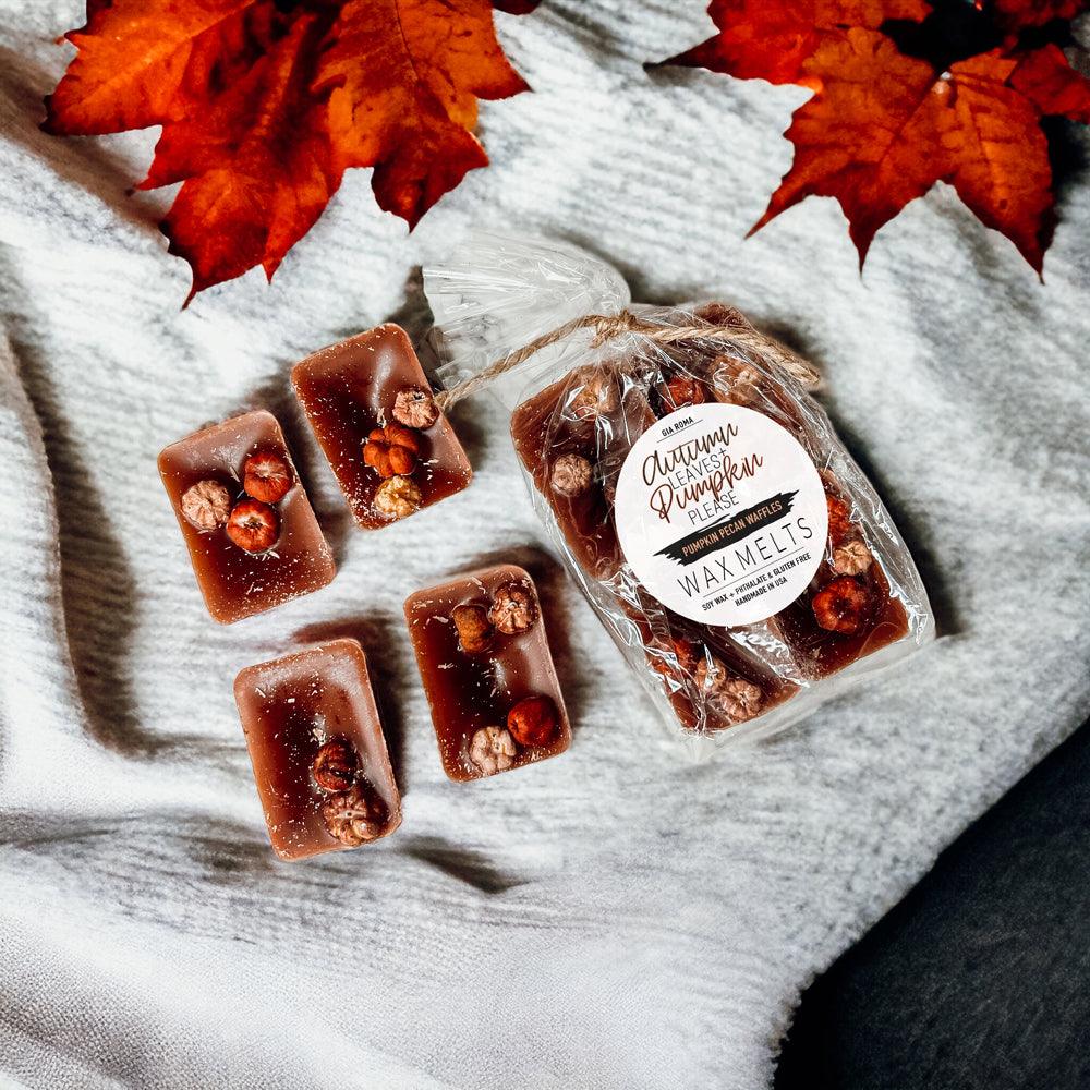 Pumpkin Pecan Waffles - My American Goods