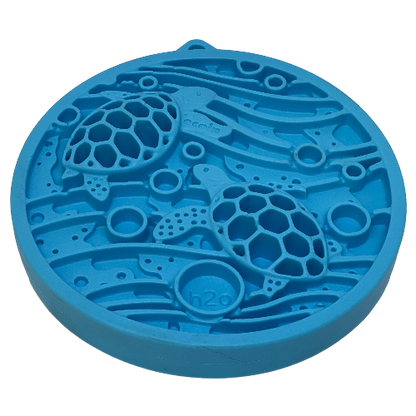 Turtle eMat-Mini Lick Mat with Suction Cups - Small Dogs &amp; Cats | USA