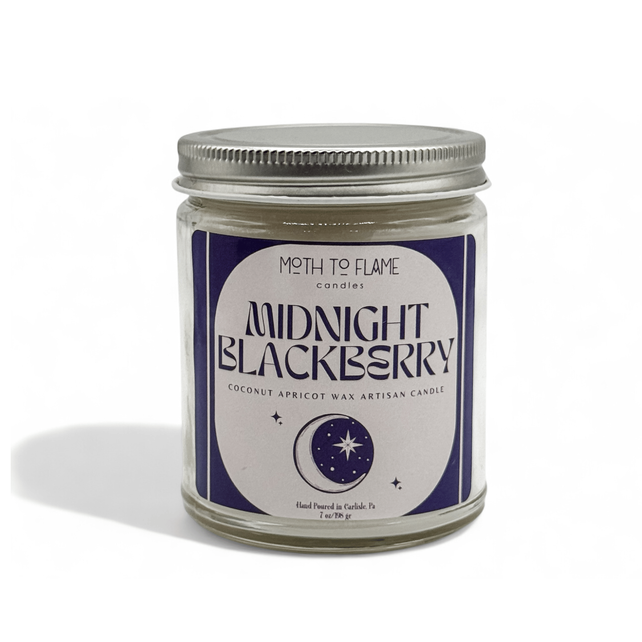 Moth to Flame Candles Container Midnight Blackberry – 7 oz Candle