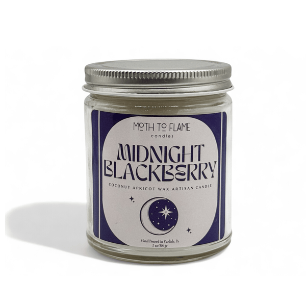 Moth to Flame Candles Container Midnight Blackberry – 7 oz Candle