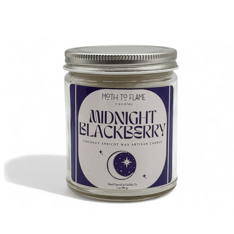Moth to Flame Candles Container Midnight Blackberry – 7 oz Candle