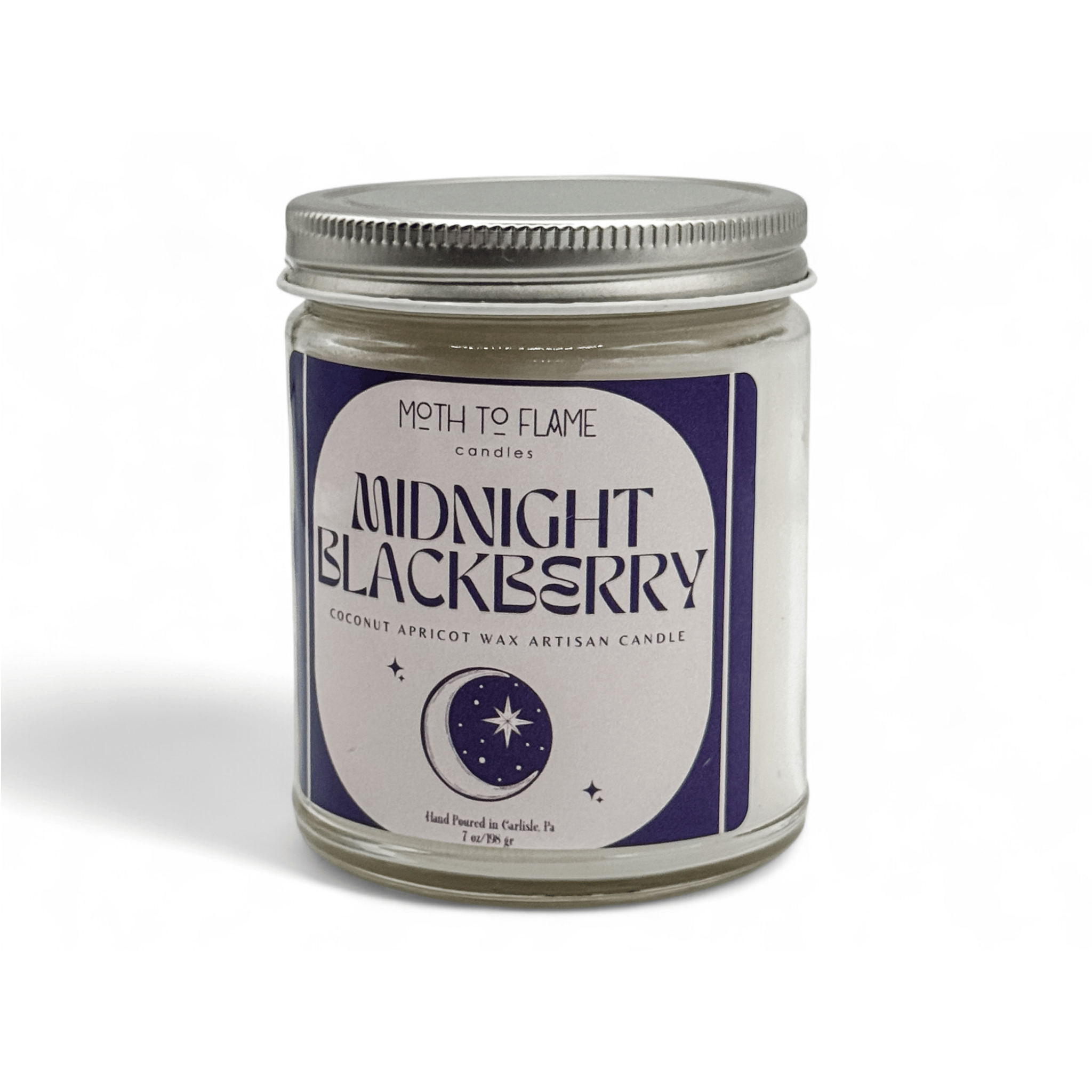 Moth to Flame Candles Container Midnight Blackberry – 7 oz Candle