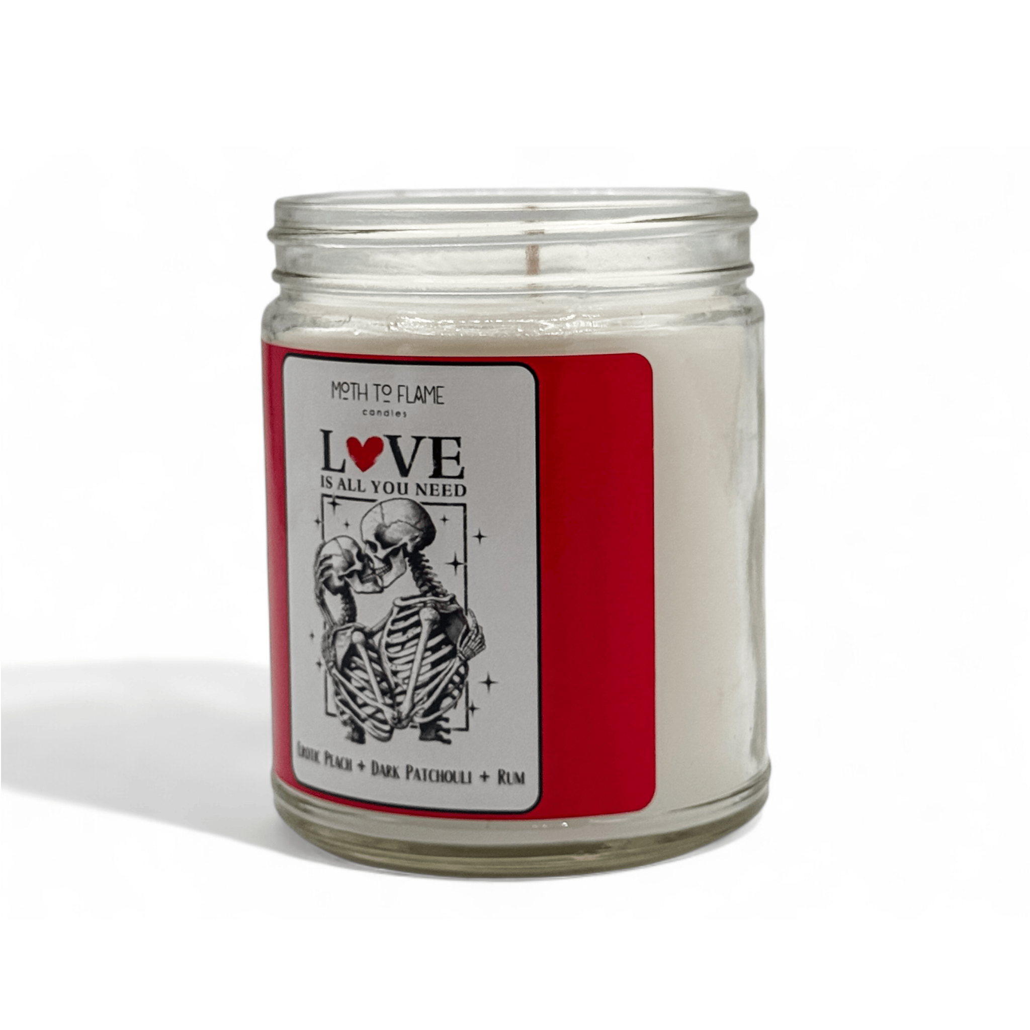 Moth to Flame Candles Container Love Is All You Need – 7 oz Candle