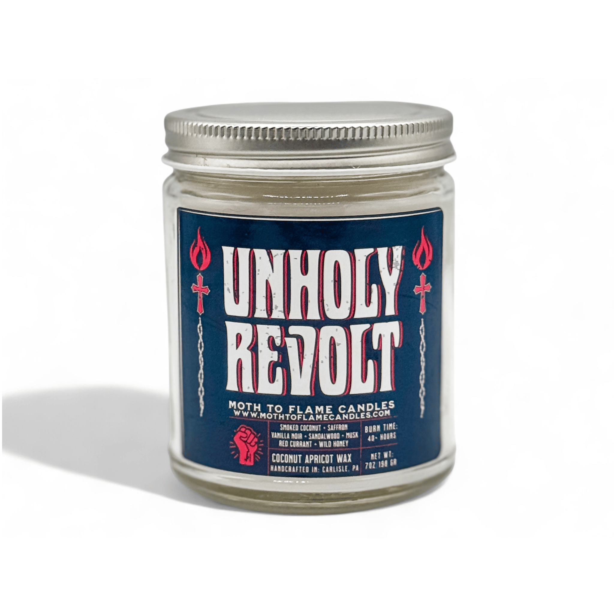 Moth to Flame Candles Candles Unholy Revolt – 7 oz Candle