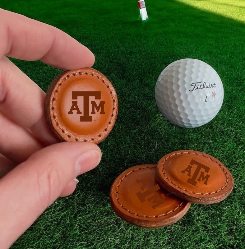 Texas A&amp;M University Golf Ball Markers – Set of 2