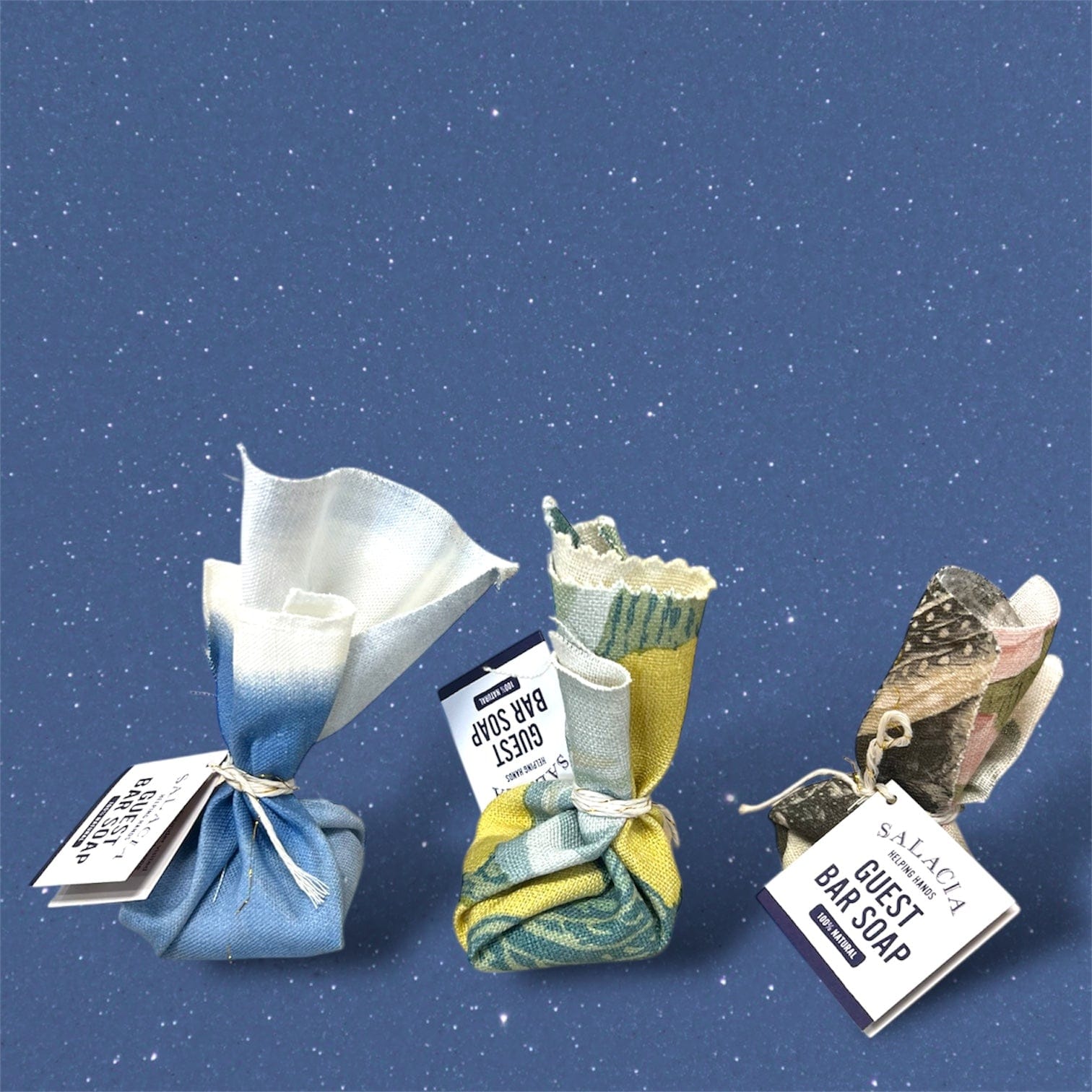 Salacia Salts Bath &amp; Body Helping Hands Guest Bar Soap