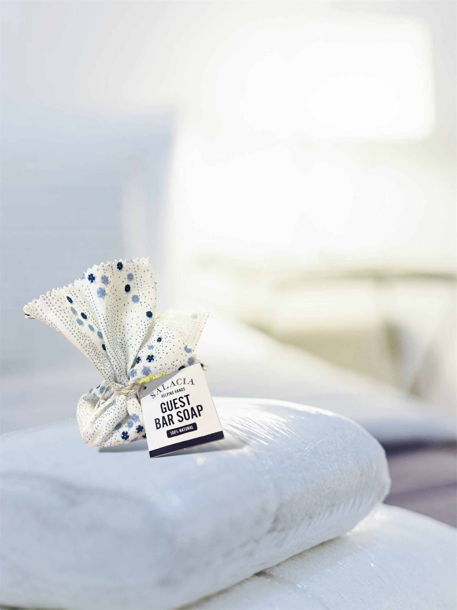 Salacia Salts Bath &amp; Body Helping Hands Guest Bar Soap